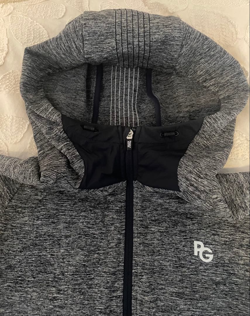 PEARLY GATES フード付きセーター グレー