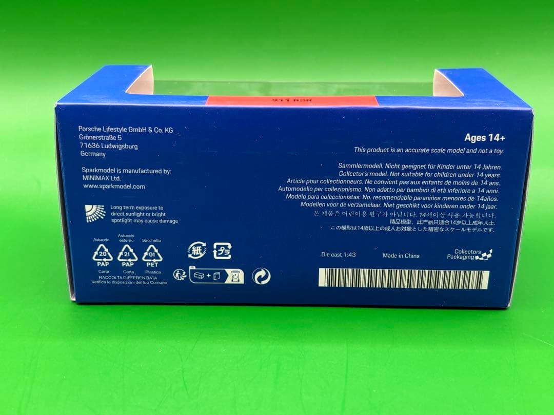 【激レア】 スパーク製 ポルシェ911 1000台限定 1/43スケール