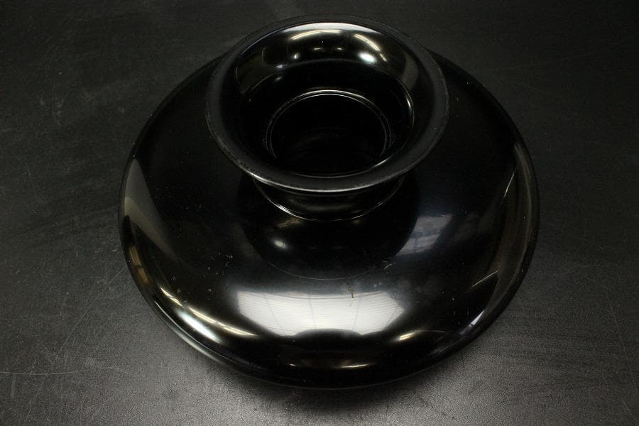 茶道具 油滴天目茶碗 塗り台 二件(ZE616)