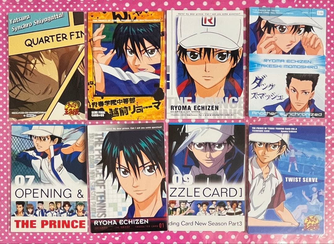 値下げ中　越前リョーマ　トレカ TCG レア等　大量　130枚　テニスの王子様