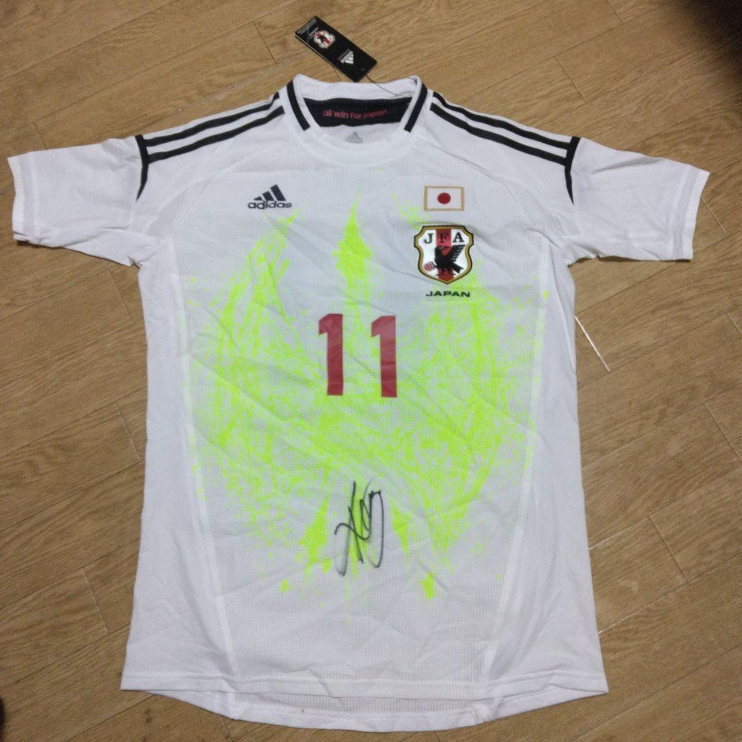 三浦知良　サイン入り　ユニフォーム