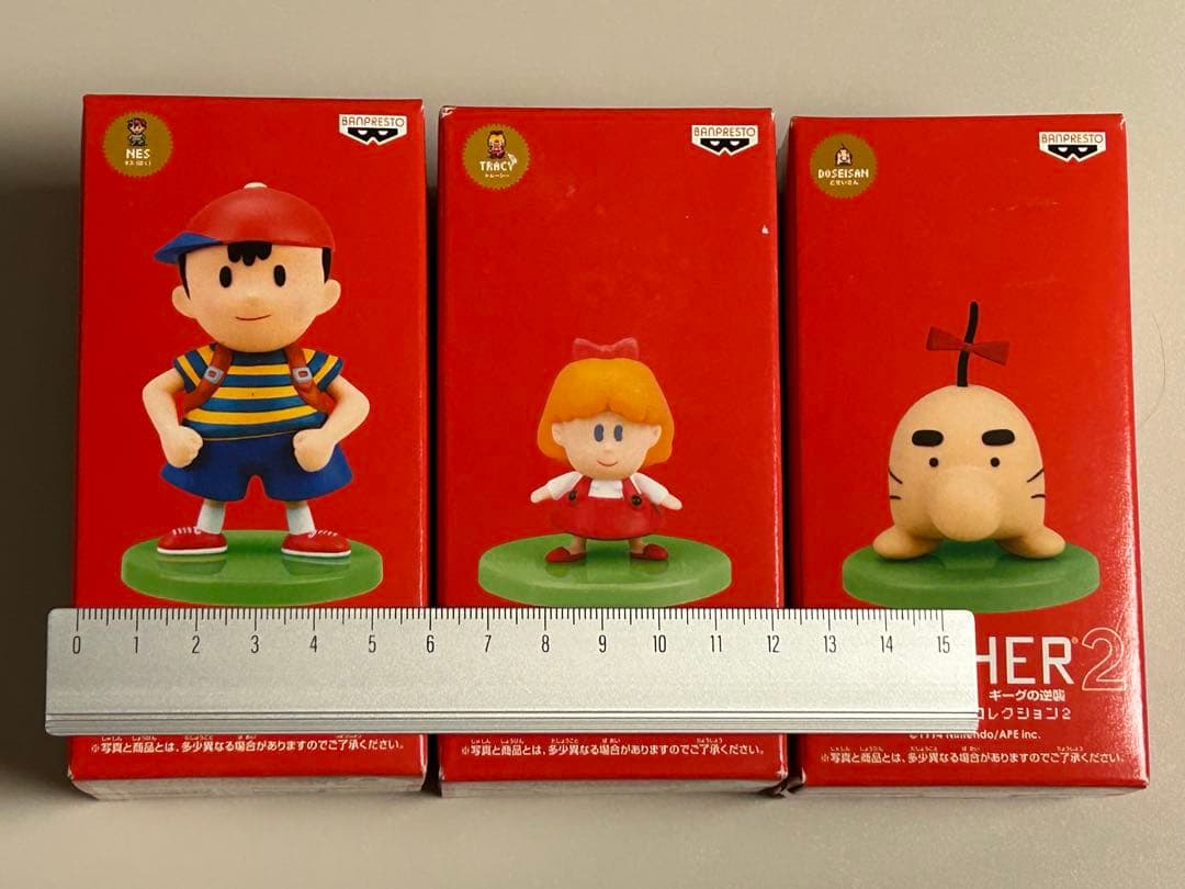 MOTHER2 ギーグの逆襲　ミニフィギュアコレクション　3種セット