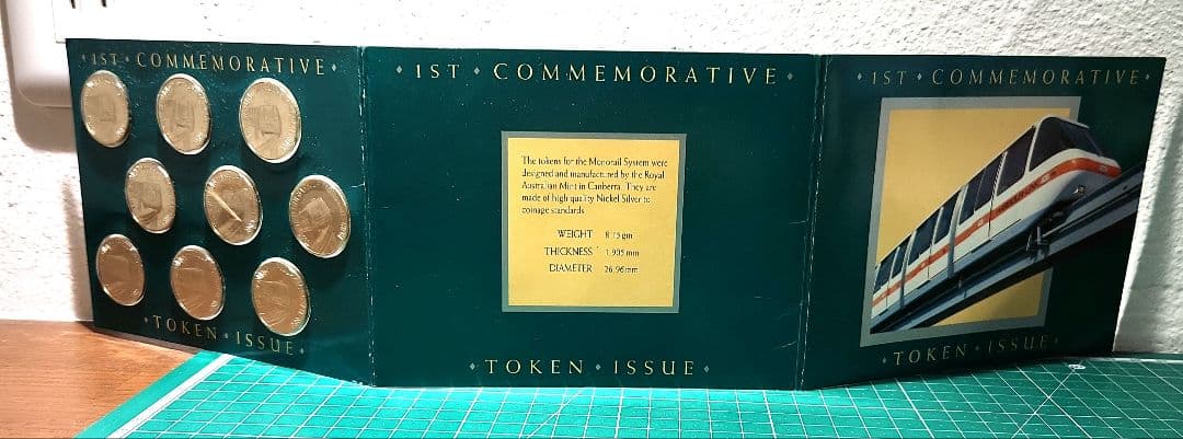 美品 1st Commemorative Token Issue 記念