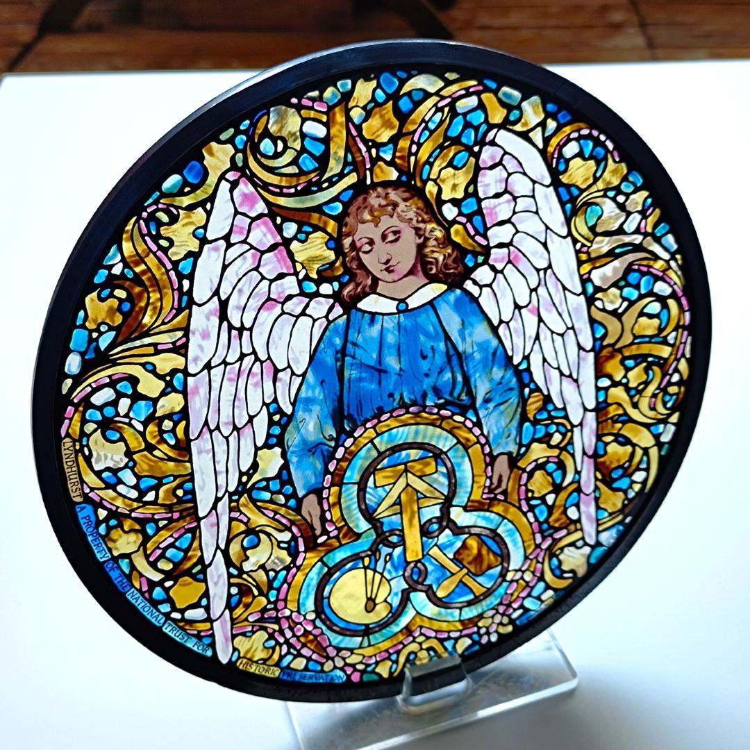 大判ルイスCティファニー ステンドグラス Lyndhurst グラスマスターズ社