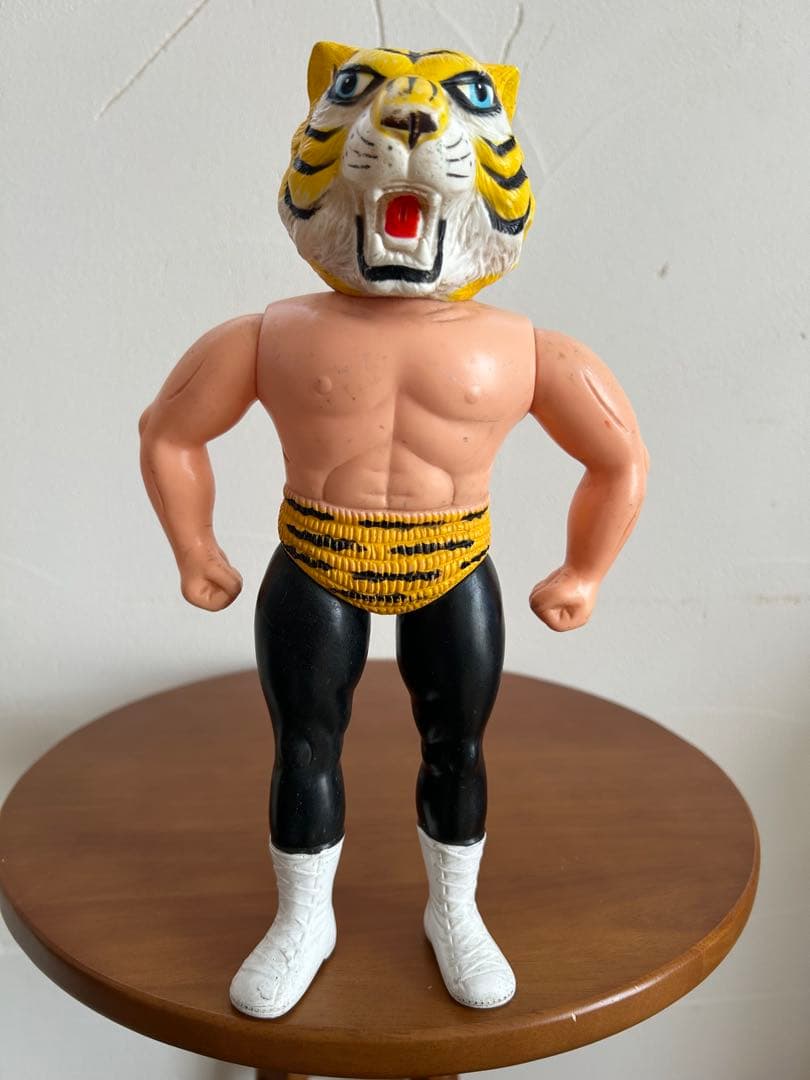 タイガーマスク　ソフビ　1969年　 梶原一騎　辻なおき　ぼくらマガジン　連載