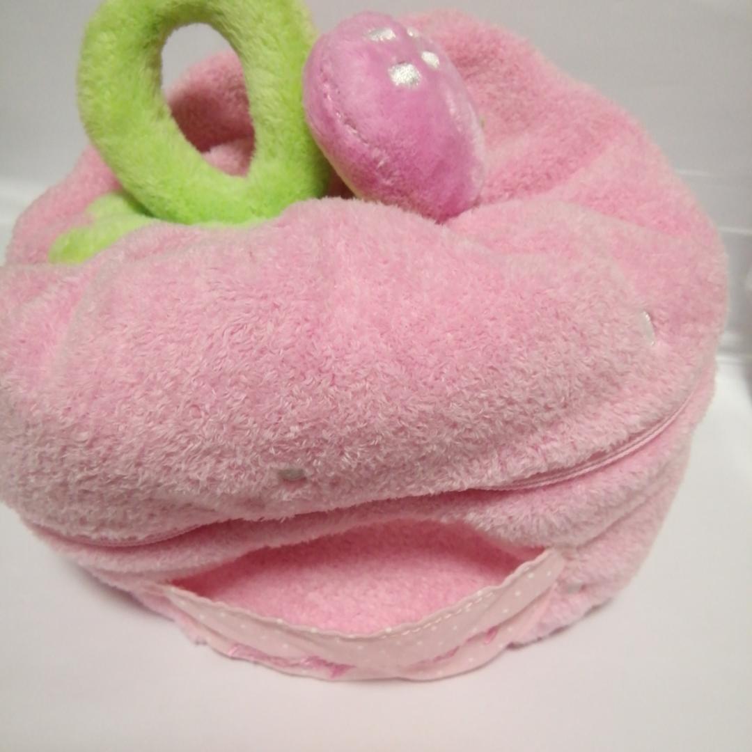 未使用　ハローキティ ぬいぐるみセット イチゴのバッグ付き　2005年