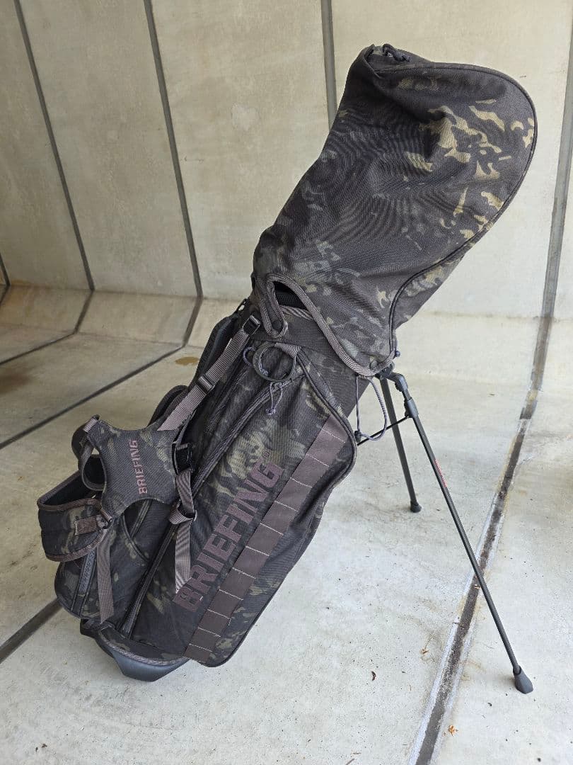 ブリーフィング BRIEFING スタンド キャディバック CR-4 カモ 迷彩