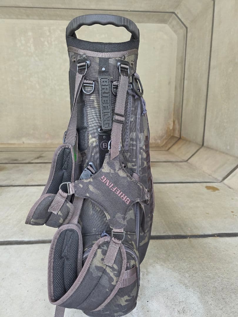 ブリーフィング BRIEFING スタンド キャディバック CR-4 カモ 迷彩