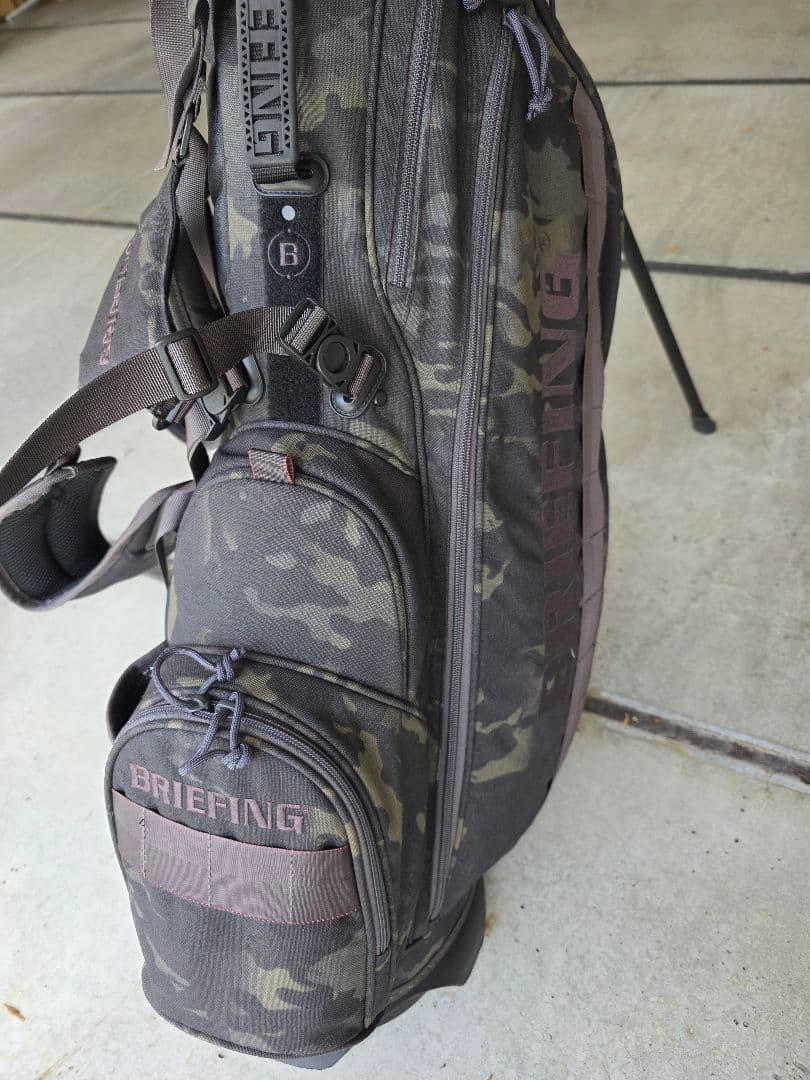 ブリーフィング BRIEFING スタンド キャディバック CR-4 カモ 迷彩
