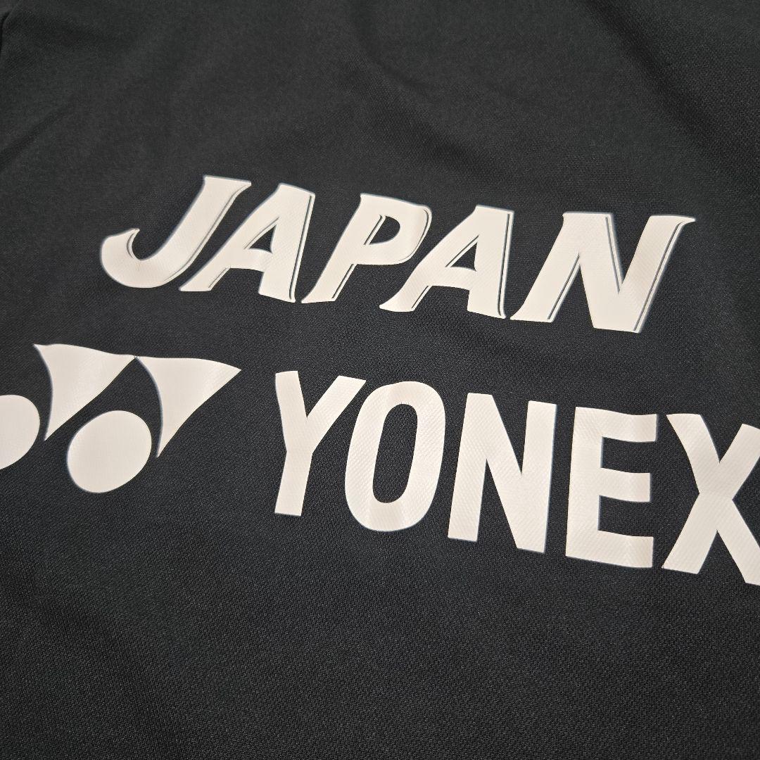 【L】バドミントン 日本代表 ゲームシャツ 支給品 練習着 YONEX 桃田賢斗