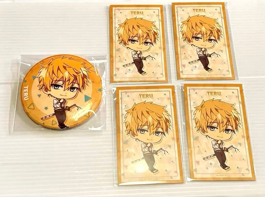 地縛少年花子くん2☆ラッキー☆チャレンジくじ　D賞BIG缶バッジ　源輝