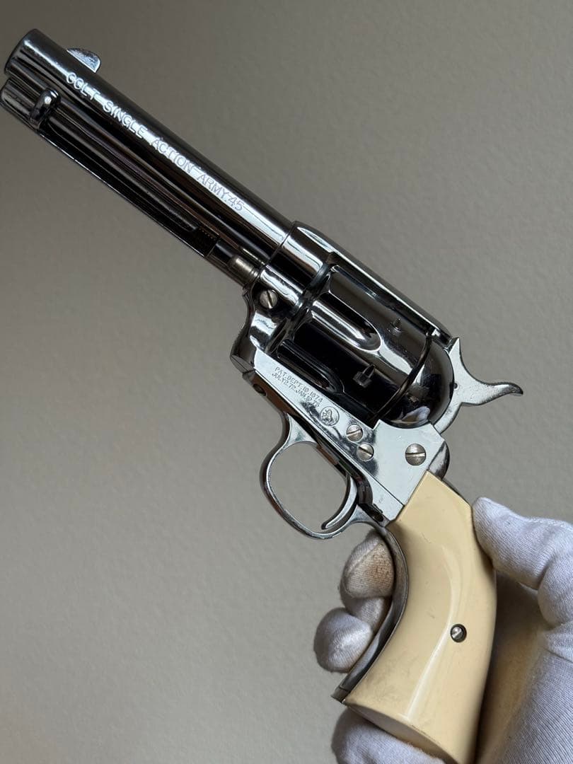 マルシン コルト SAA クロームメッキ シルバー シビリアン ガスガン マルイ