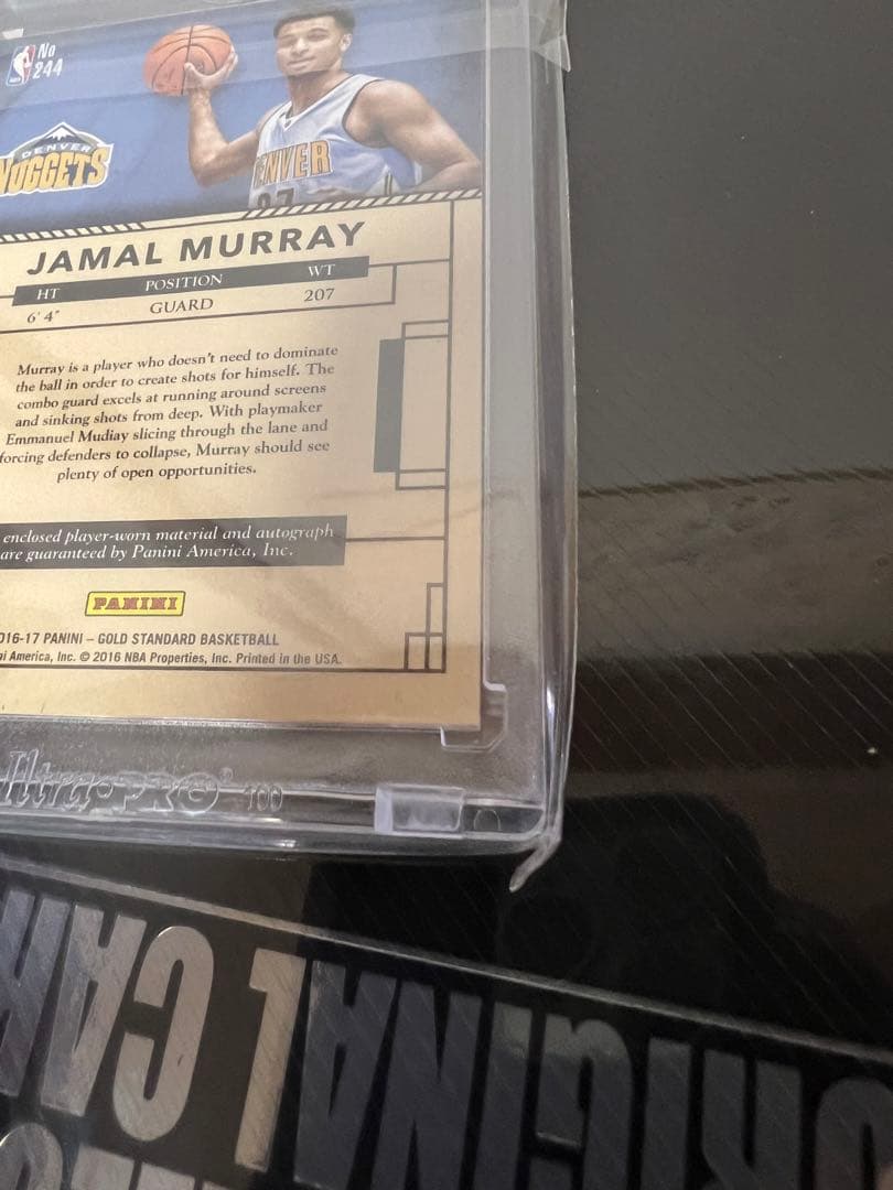 nbaカード  jamal muray rc auto