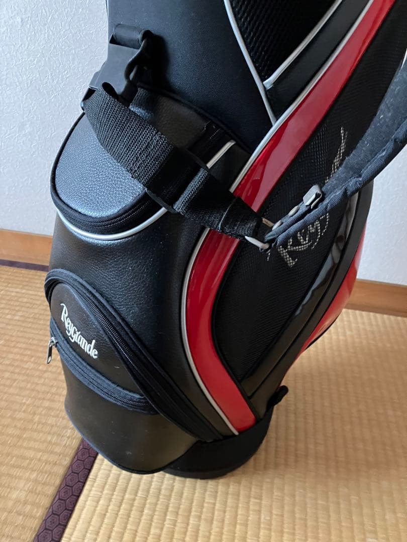 BRIDGESTONE ゴルフキャディバッグ 赤黒