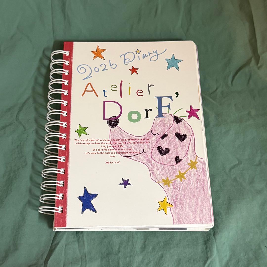 カレンダー・スケジュール Atelier DorF 2026 Diary A5
