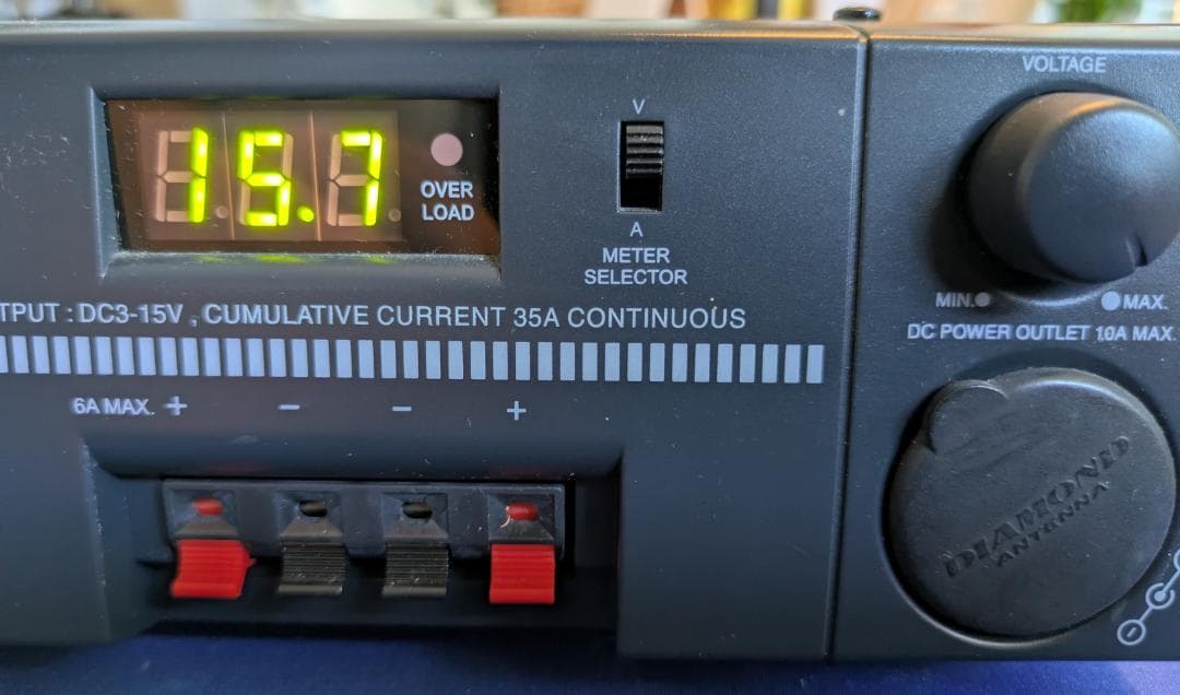 第一電波工業 DSP3500 直流安定化電源 DC 3-15V 35A