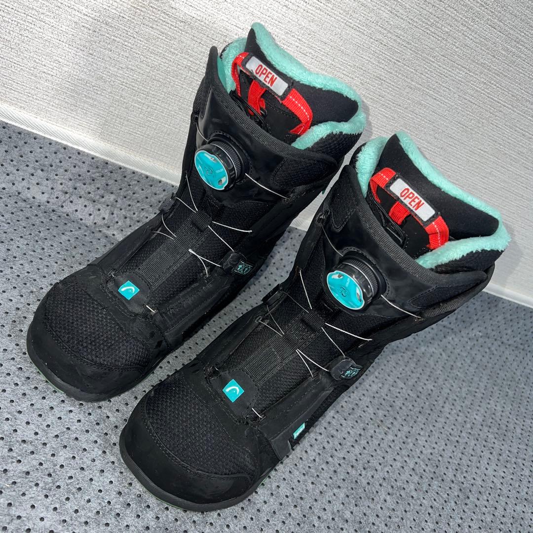 7-８回使用 24cm head GALORE BOA スノーボードブーツ