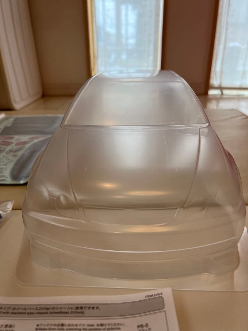 タミヤ アリストLEXUS GS400 R/Cボディ、パーツセット