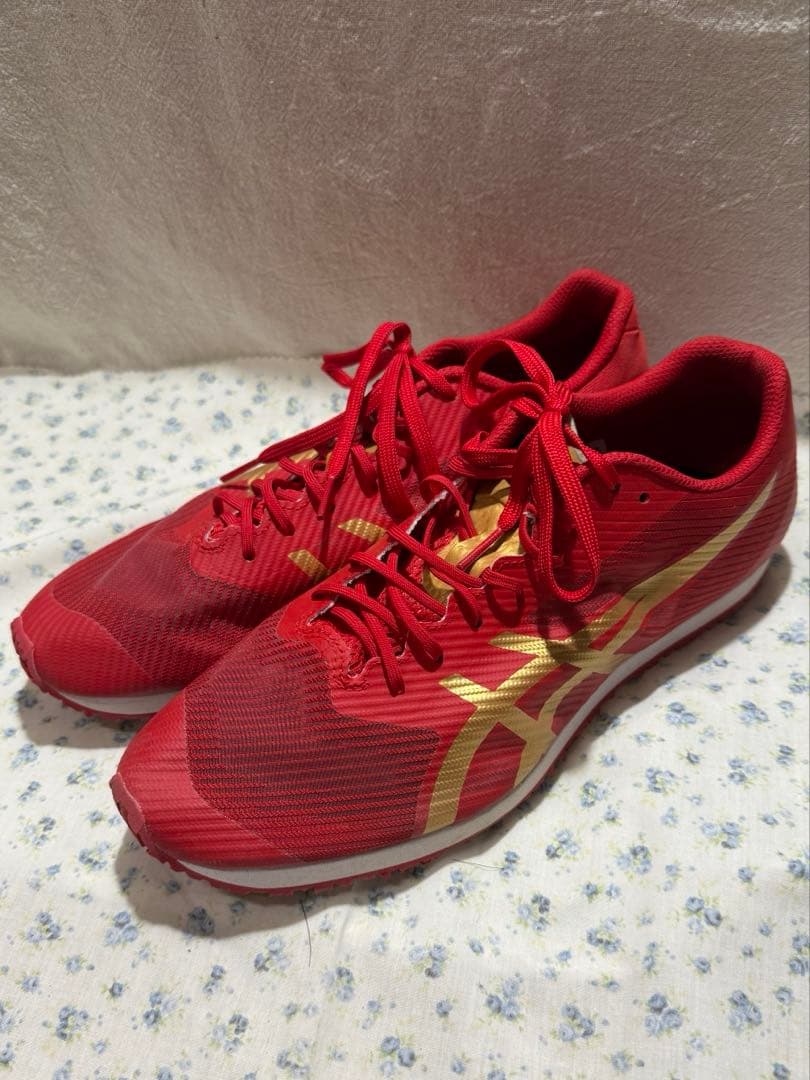 ASICS ウィンドスプリント3 26.5 アシックス　レッド　ゴールド