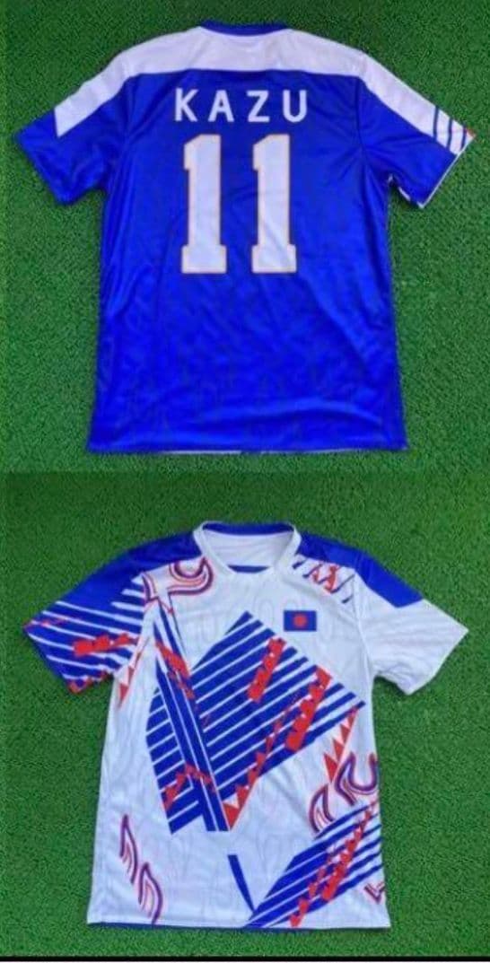 日本代表三浦知良リバーシブルユニフォームサイズXL