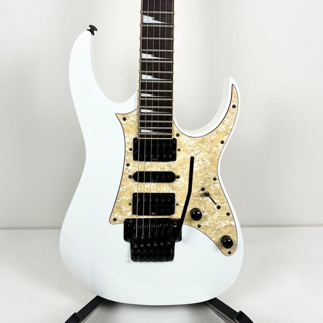 現状品 IBANEZ アイバニーズ RG350DXZ WH エレキギター