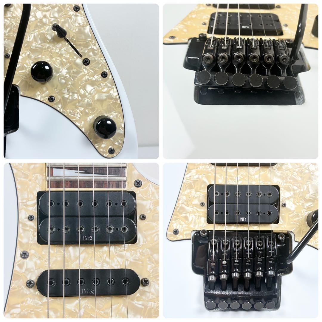 現状品 IBANEZ アイバニーズ RG350DXZ WH エレキギター