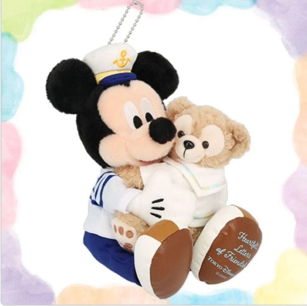 ディズニーシー ダッフィー &フレンズ ぬいぐるみバッジ