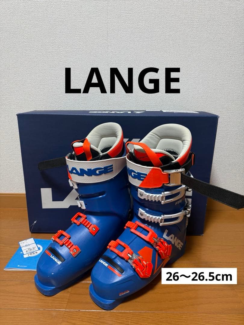 【美品】LANGE RS130 スキー用ブーツ