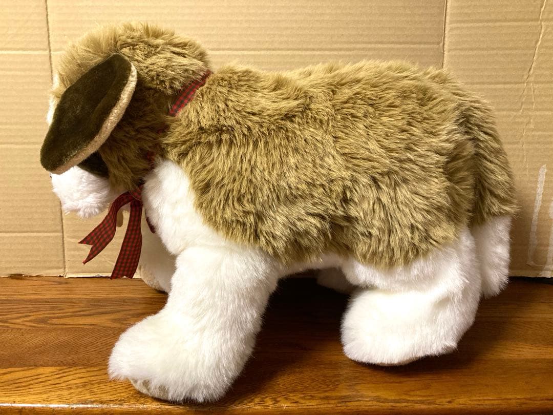 80年代 ビンテージ 日本製 オリヨン 犬 ワンちゃん ぬいぐるみ 当時物