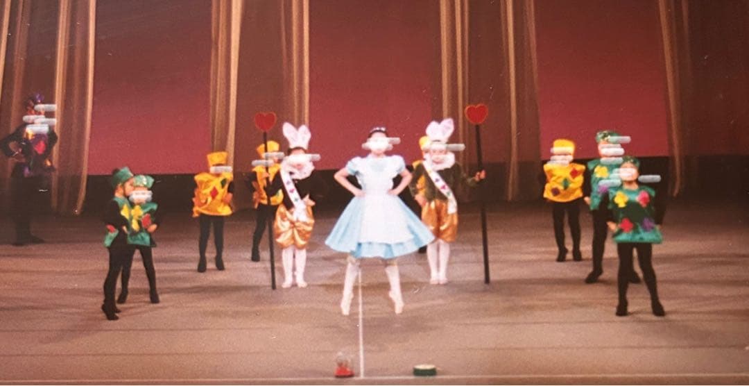 バレエ衣装「不思議の国のアリス」 アリスB