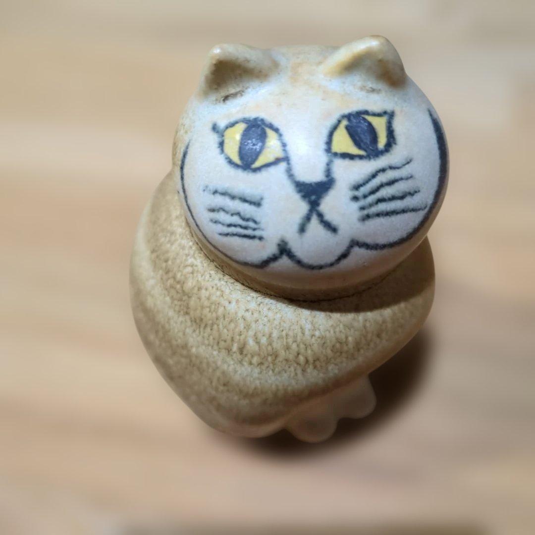 リサラーソン　ミア　ネコ　スモール　置物　美品①
