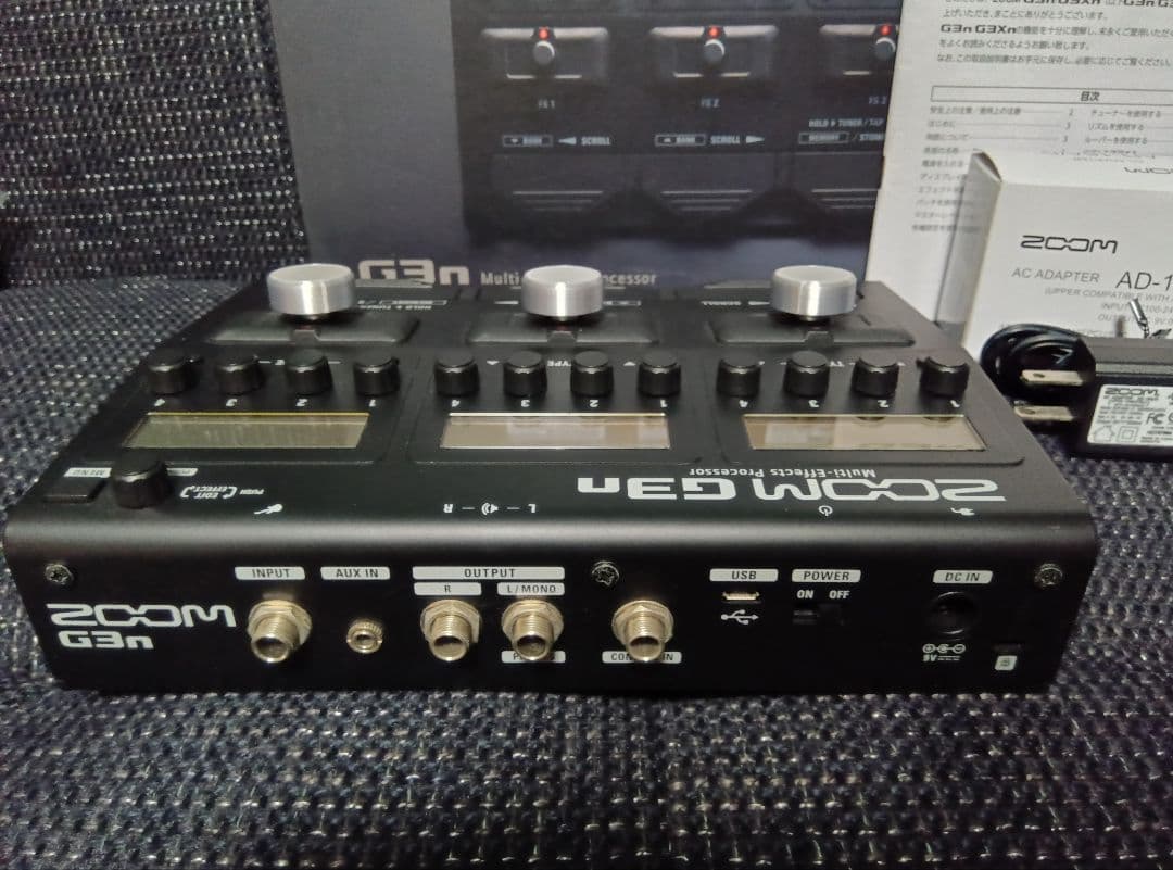 Zoom G3n マルチエフェクター