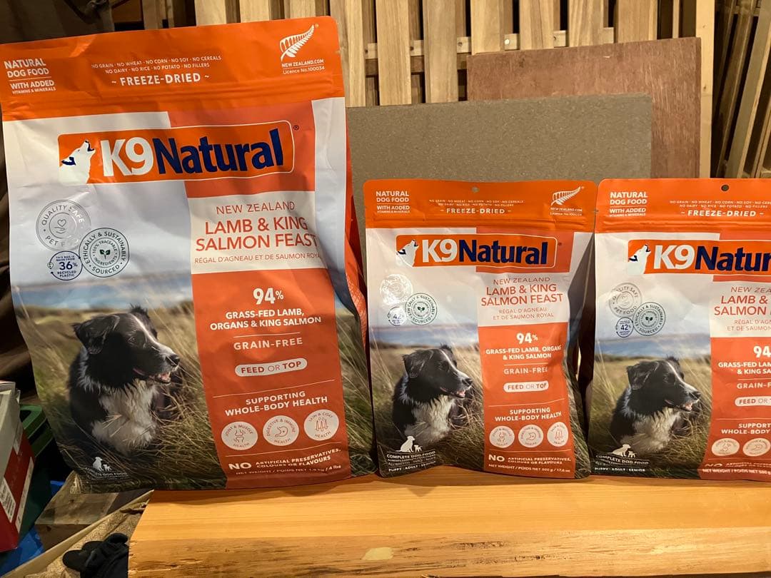 【TOM】K9 Naturalフィースト ラム＆キングサーモン 2.8kg