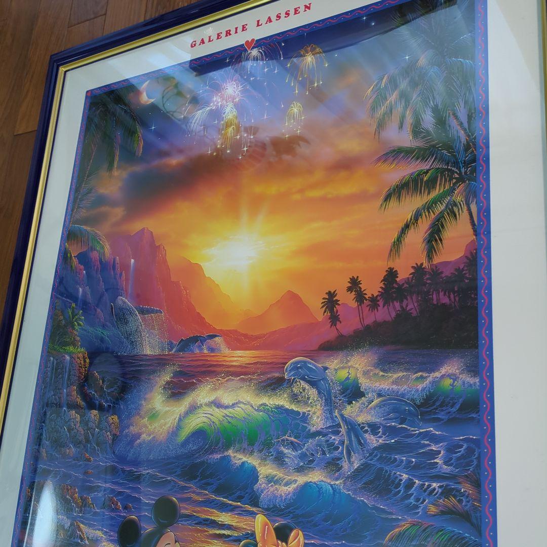 SEASIDE ROMANCE ポスター額縁付き