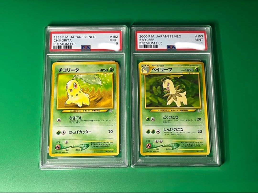 ゲリラ チコリータ＆ベイリーフ 旧裏　psa9