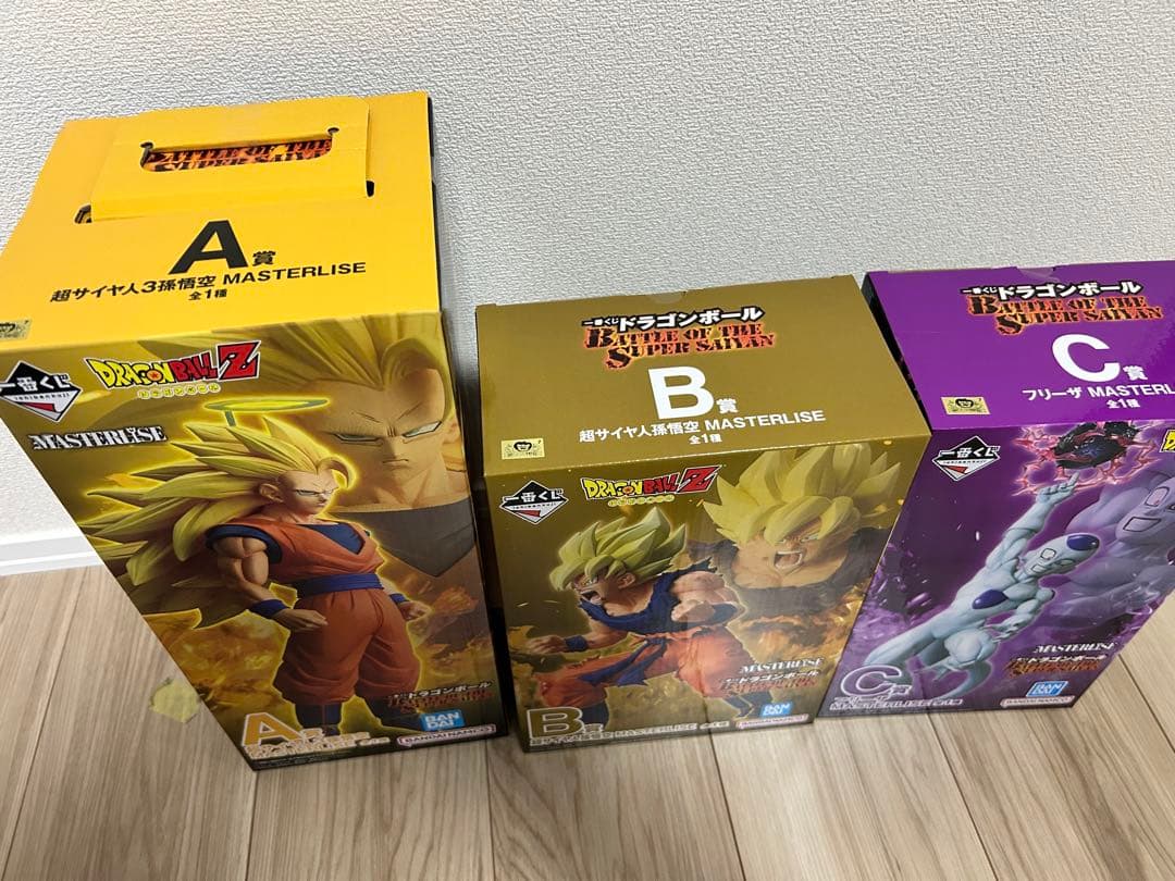 一番くじ ドラゴンボール A賞B賞C賞セット