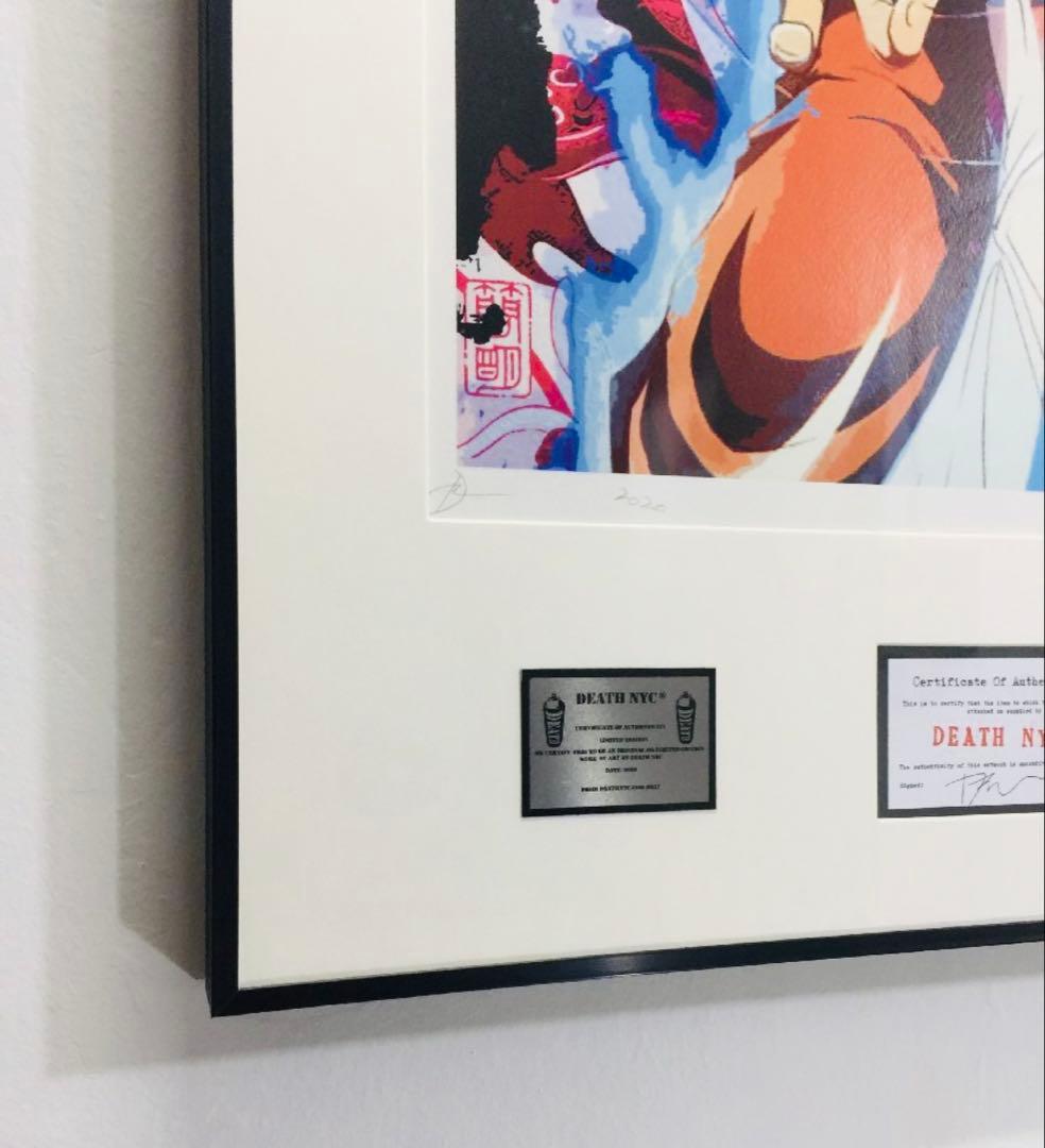 額込 世界限定100枚DEATH NYC アートポスター 現代アート 113