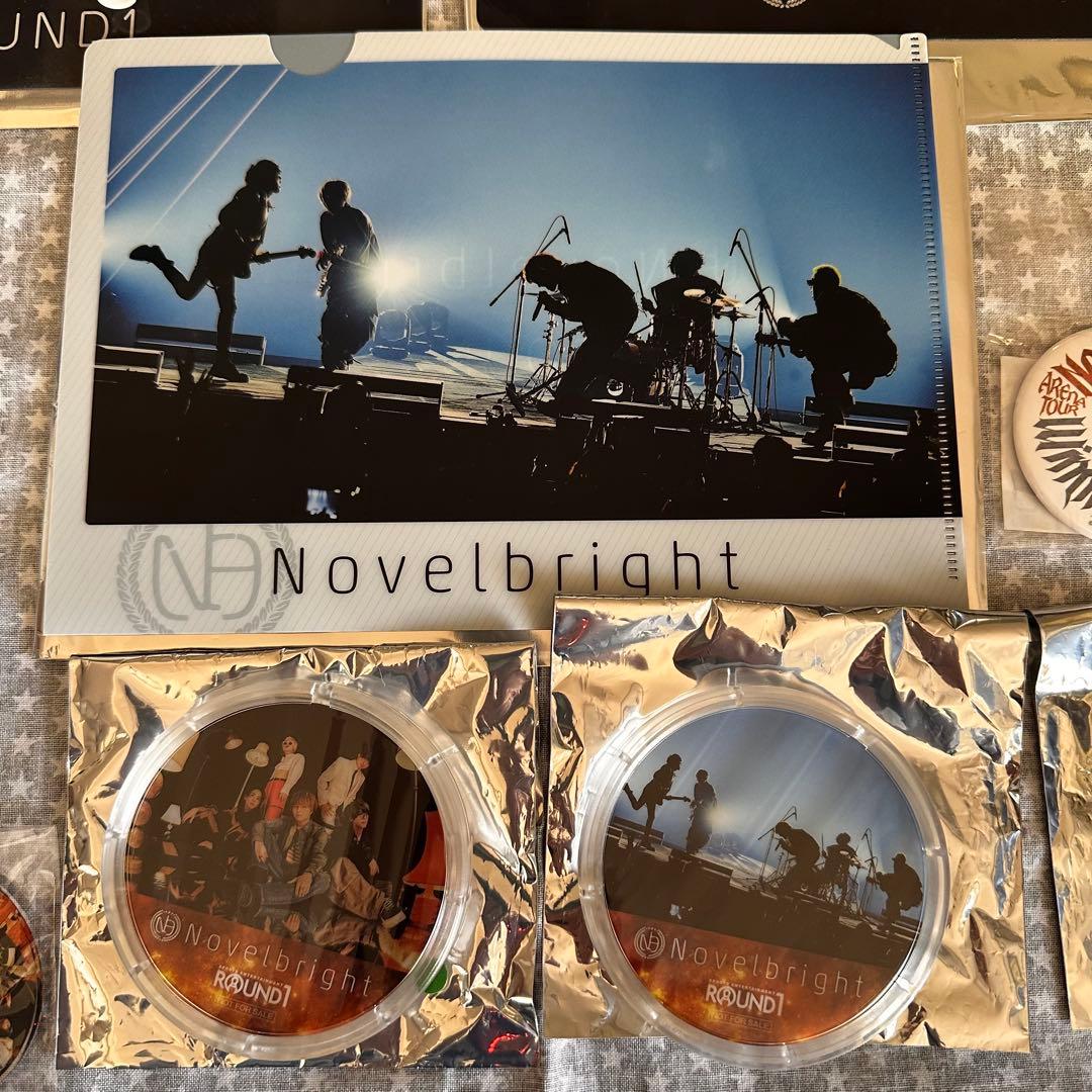 Novelbright★ラウンドワン★プラマット★ファイル★コースター★青春旗