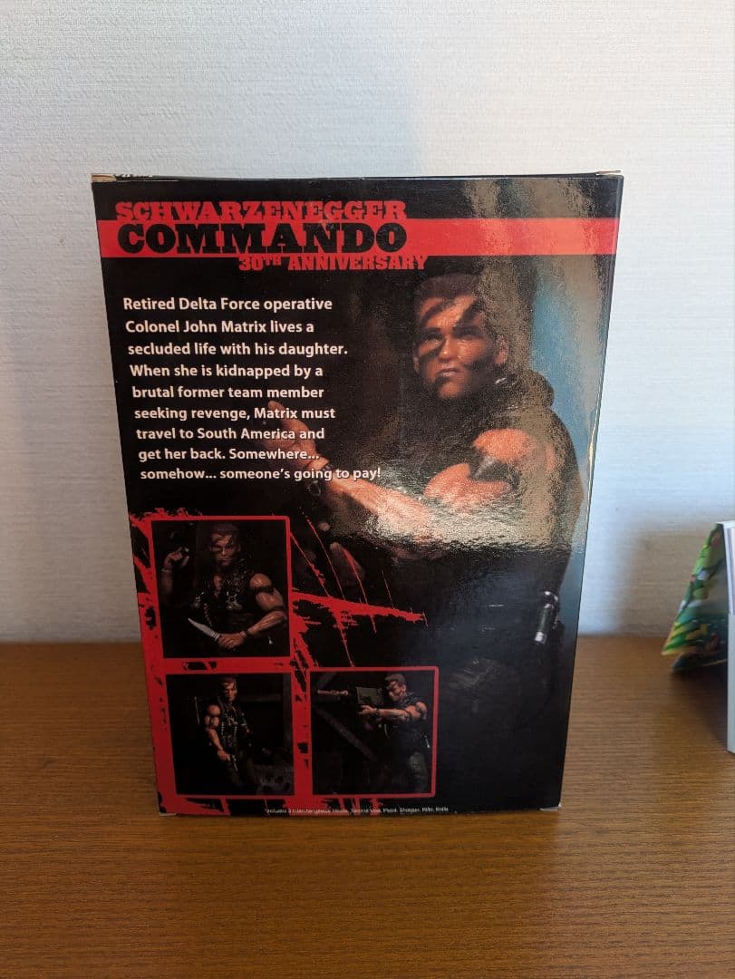 特価１点限り★新品★コマンドー　フィギュア★アーノルドシュワルツェネッガー★