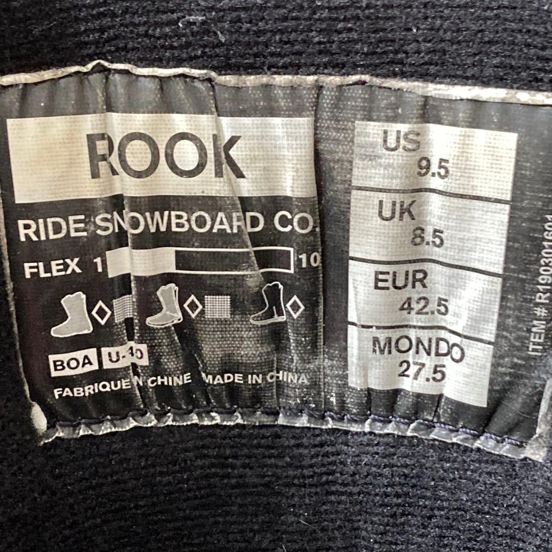 RIDE ROOK スノーボードブーツ 27.5cm
