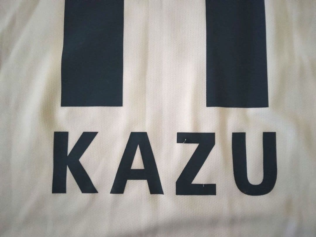 横浜FC 2005-2006 アウェイユニフォーム 三浦知良 カズKAZU11