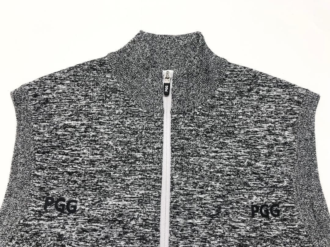 ○★新品未使用　PGG PEARLY GATES　ベスト　5　グレー系