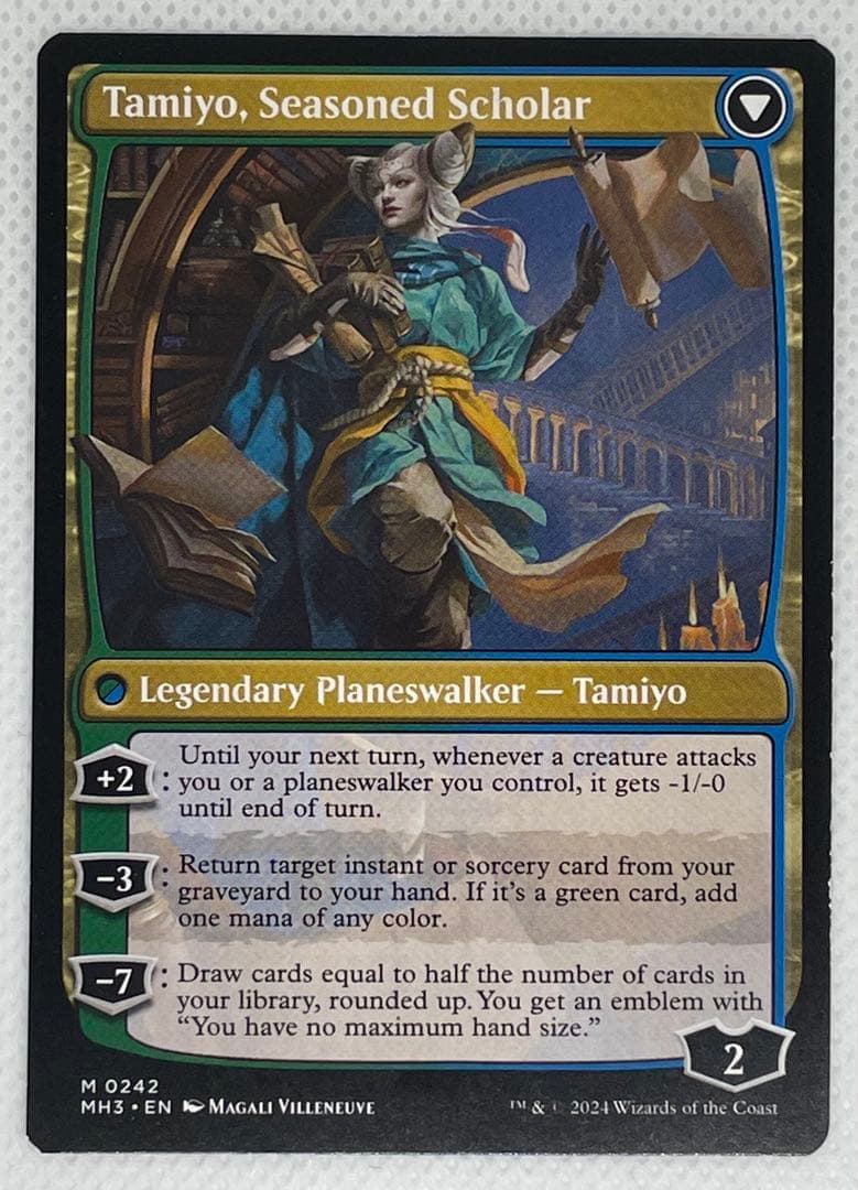 MtG 知りたがりの学徒、タミヨウ 英語3枚