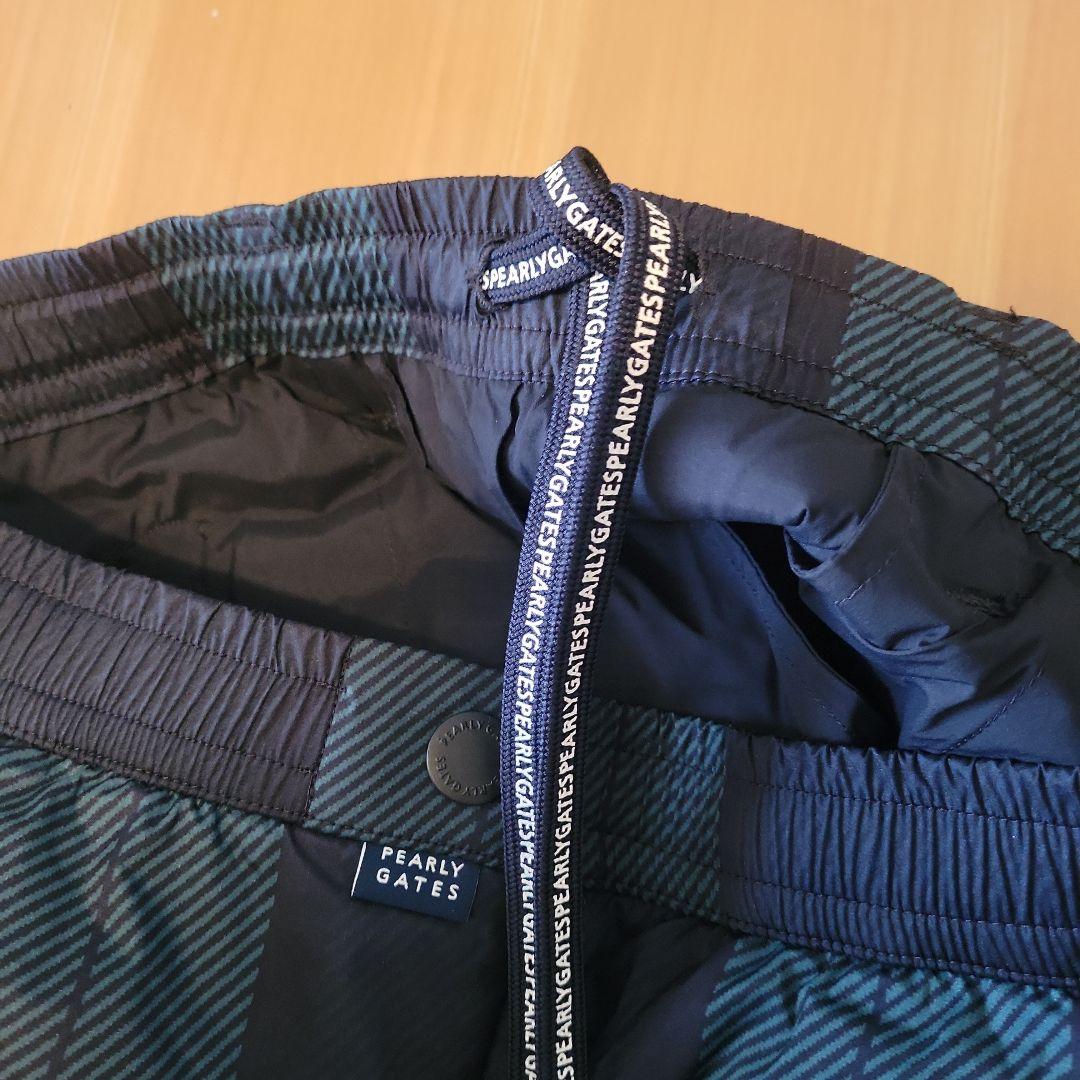 お洒落あったか❤PEARLY GATES 中綿入りチェック柄スカート☆