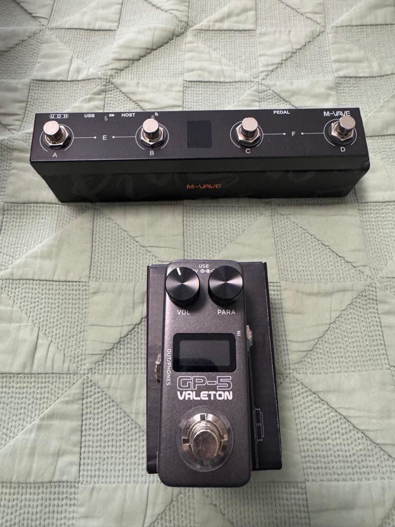 VALETON GP-5とM-VAVE CHOCOLATE PLUS