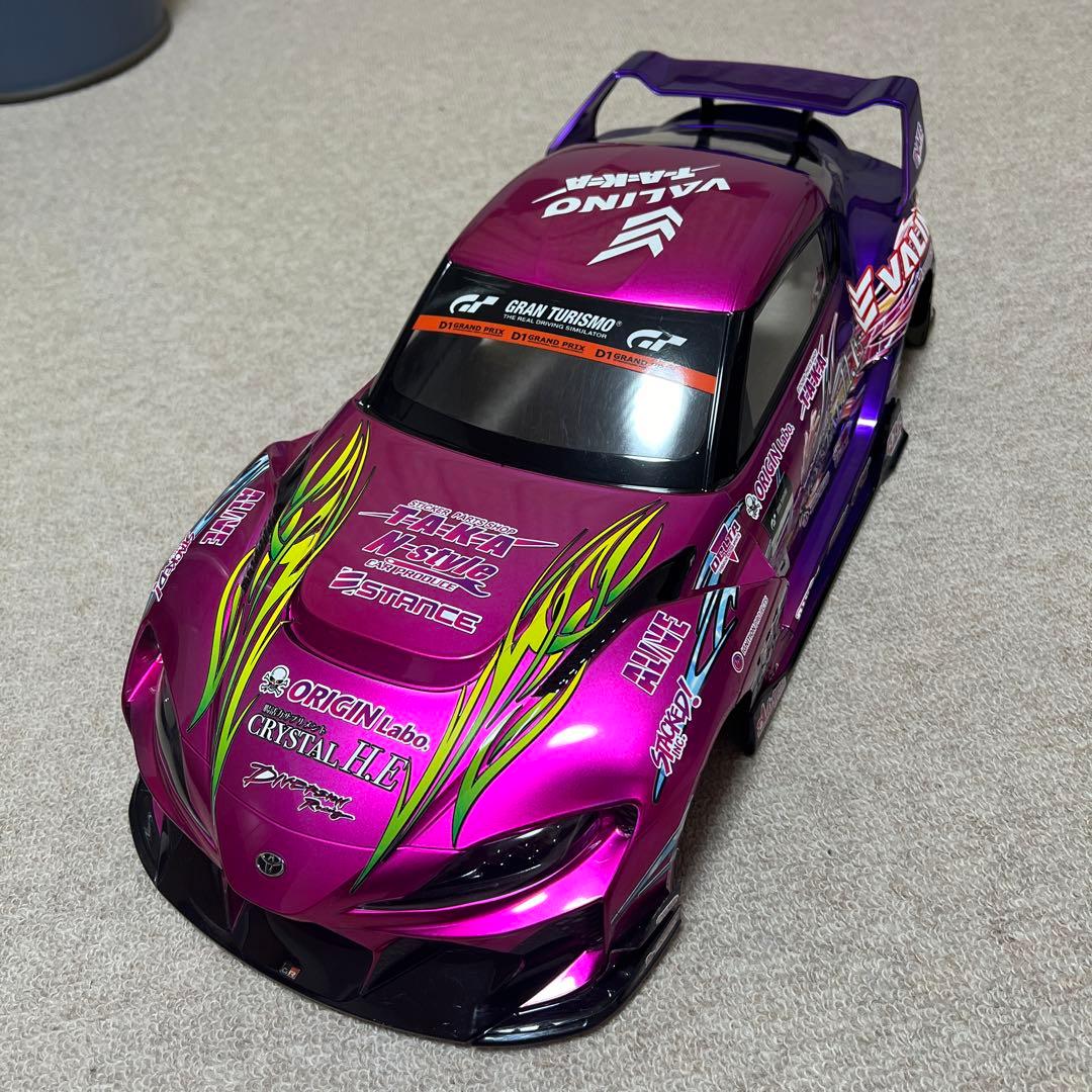 アディクション　hycade スープラ　ハイグレード　ラジコンボディ