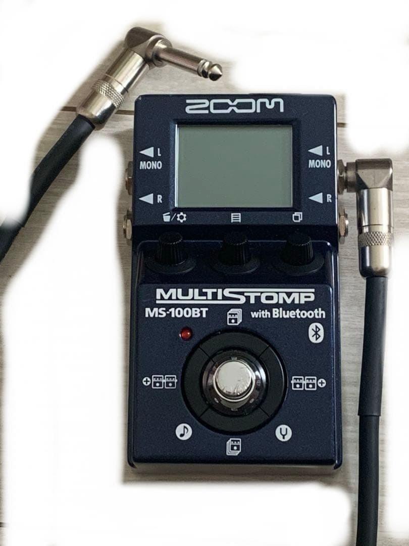 zoom multistomp ms-100BT エフェクター　ジャンク品