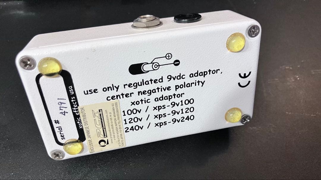 【ジャンク品】Xotic RC Booster ギターエフェクター