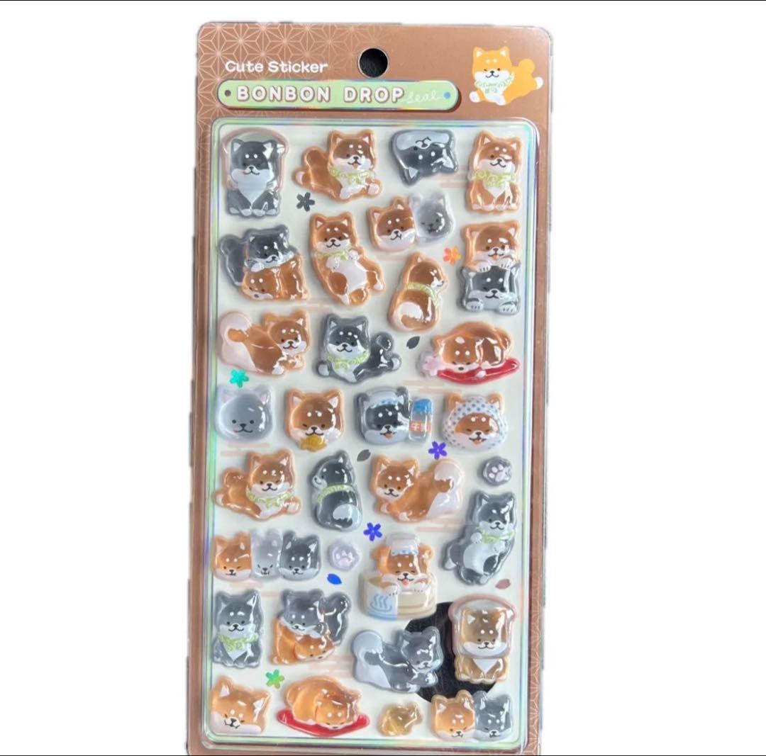 ボンボンドロップシール　和柄　6枚セット 第二弾　クーリア　ボンドロ