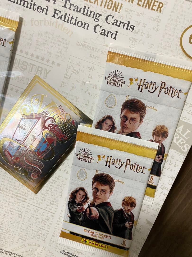 ハリー・ポッター トレーディングカードパック 4パック